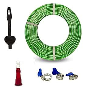 Heavy Duty Highly Durable PVC Zebra Lining Hose Pipe For Watering (1/2 ...