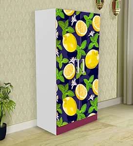 BP Design Solution Lemon Almirah Sticker Wallpaper "Self Adhesive Vinyl ...