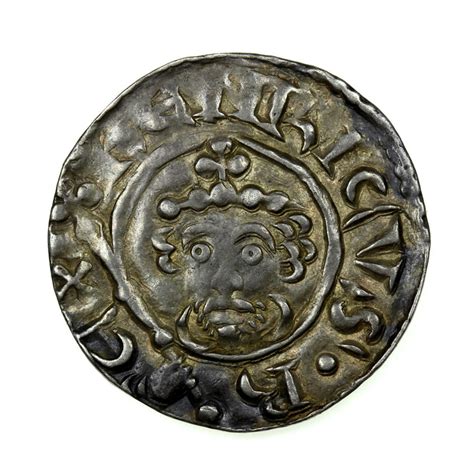 Henry II AD 1154-1189 Silver Short Cross Penny Ex J. P. Mass Collection ...