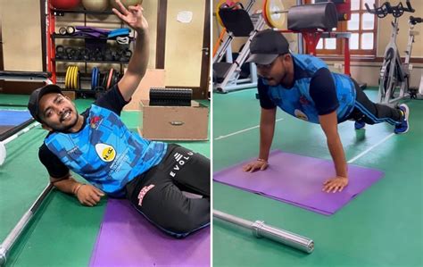 IND vs ZIM 2022: Prithvi Shaw trains hard in the gym after being ...