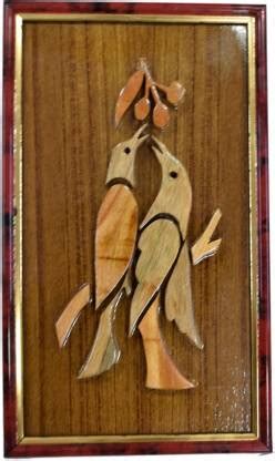 Karukraft Wall Hanging Birds Frame Decorative Showpiece - 31 cm Price ...