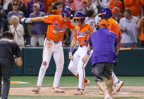 No. 11 Clemson Scores Late To Top Spartans 7-3 in Clemson Regional ...