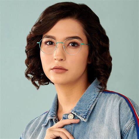 Buy Green Silver Green Transparent Full Rim Round John Jacobs Pro ...