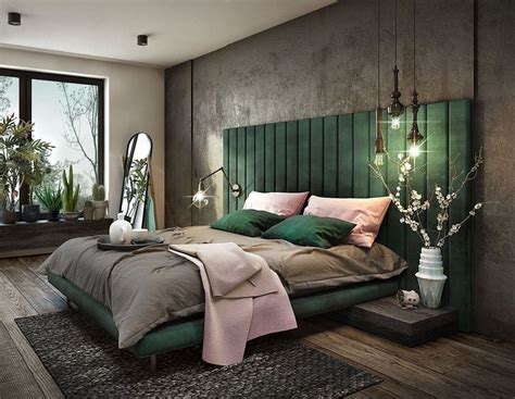 dark green bedroom inspiration