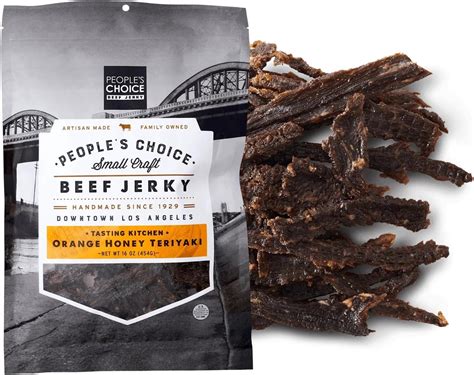 Amazon.com: People's Choice Beef Jerky - Test Kitchen Small Batch - Hot ...