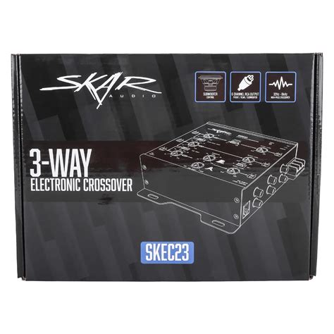 SKEC23 | 3-Way 6 Channel Electronic Crossover | Skar Audio