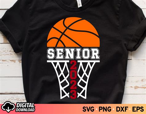 Basketball Senior 2023 SVG Senior Basketball Mom Shirt Svg - Etsy