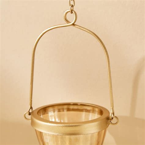 Buy Rylee Iva Glass Hanging T-Light Holder from Home Centre at just INR ...