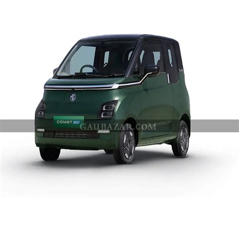 MG Comet EV Play Green With Black Roof