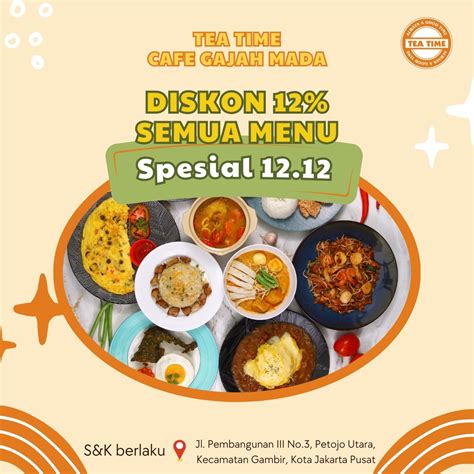 Tea Time Cafe Gajah Mada (@teatime.gm) • Instagram photos and videos