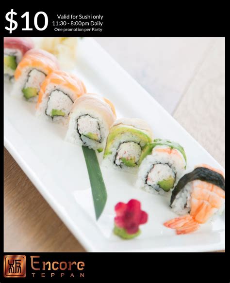 Coupons | Encore Teppan