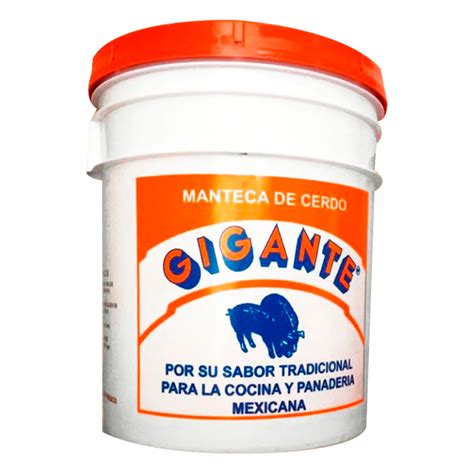 Manteca Cerdo Gigante Mediana 5 KGS – Basicos