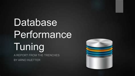 Image result for Why Database Performance Tuning