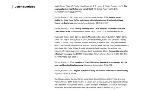Build a Publications List for Your Academic Website - Dr Martin Lea