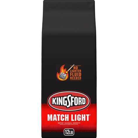 Kingsford Match Light Instant Charcoal Briquettes, 12 lb - Walmart.com