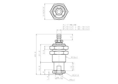 VPHC-M6-10-1/4B | PISCO 空気圧機器メーカー 日本ピスコ
