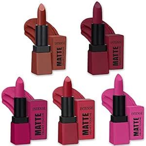 Buy PERPAA® Sensational Matte Lipstick Highly Pigmented with Vitamin E ...