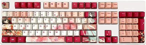 Buy 108 Keycap Set,Dye-Sublimation PBT Keycaps, OEM Profile Custom ...