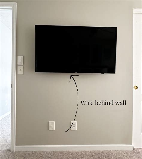 Wall Mount TV Hide Cable Box 的图像结果