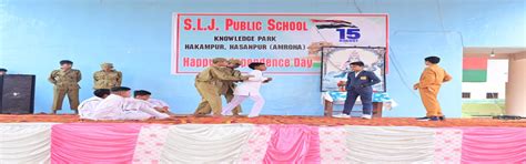 Welcome to SLJ Public School