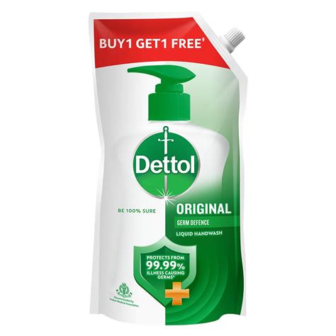 Dettol Liquid Handwash Refill - Original Hand Wash- 675ml, (Buy 1 Get 1 ...