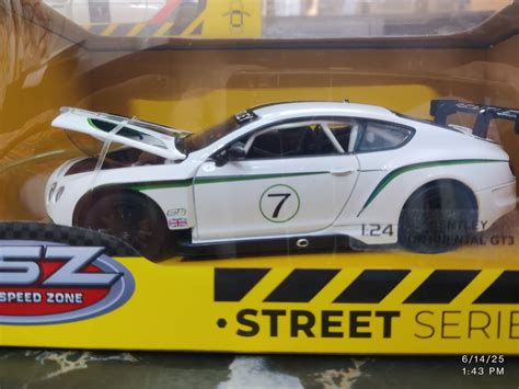 MSZ : Bentley Continental GT3 - 1:24 – Zoomsters India