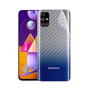 BMahodi Carbon Fiber Back Skin Panel Protection Transparent Vinyl Skin ...