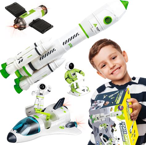 TOY Life Juguete espacial de cohete de juguete para niños ...