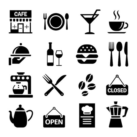 Images de Pictogramme restaurant – Téléchargement gratuit sur Freepik
