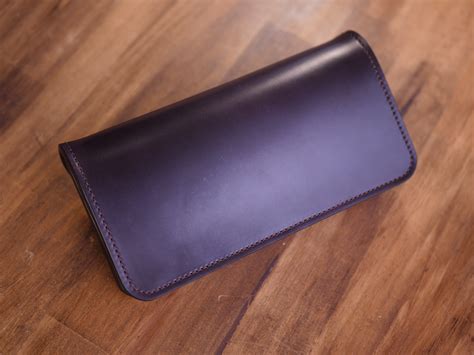 Trucker Long / Horween shell cordovan #8 | robusta leather
