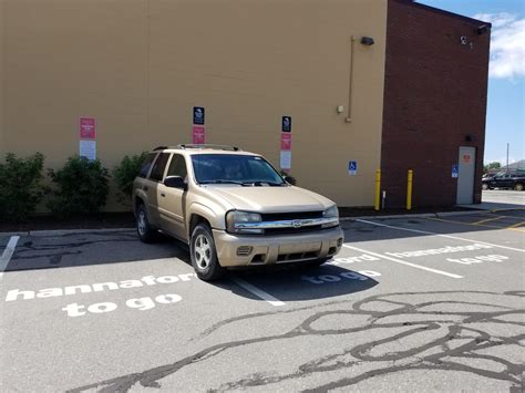 Hannaford to go doesn't require going inside, does it? and they're so special they took TWO ...