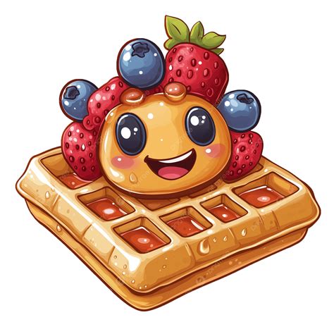 Clipart Cón Waffle Belgian Waffle Clip Art PNG