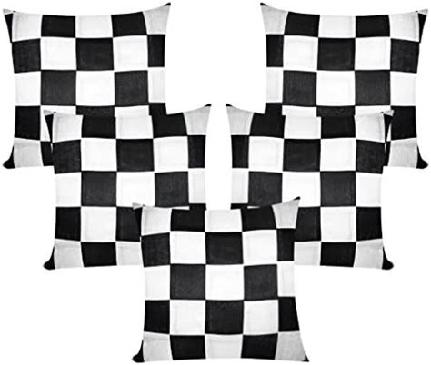 Buy ZIKRAK EXIM Polyester Golden Printed Small Size Cushion Cover Set ...