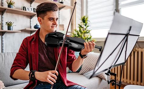DEVICE OF URBAN INFOTECH Violin 4/4 Full Size Acoustic Violin with Bow ...