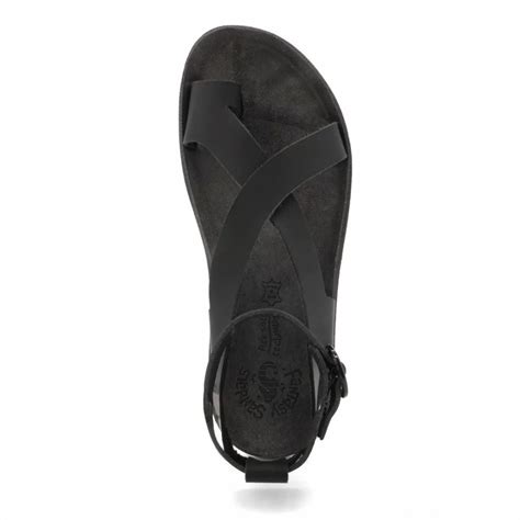 Anatomic Women Leather Sandals Fantasy S910 Nicole, Black