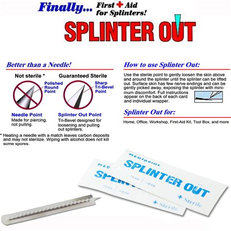 Image result for Getting Splinter Out