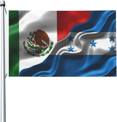 Amazon.com : Generic Mexico Mexican Mex And Honduras Hondurans Flag 3x5 ...