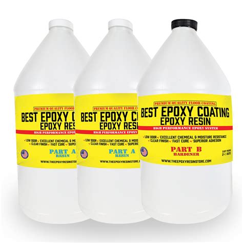 Best Epoxy Coating - Epoxy Resin 2 Part Industrial Flooring Epoxy - 3 ...