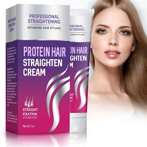 Amazon.com : UpdateClassic Hair Straightener Cream, Hair Protein ...