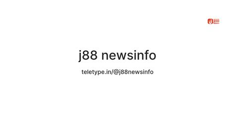 j88 newsinfo — Teletype