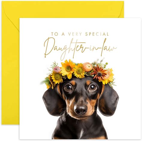 Old English Co. Daschund Dog Very Happy Birthday Card for Her – Bonita ...