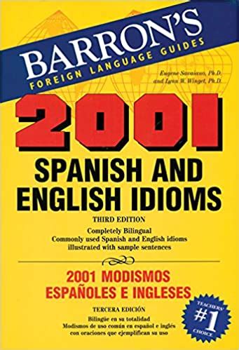 Barron’s 2001 Spanish and English Idioms | Goyalpublishers