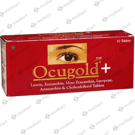 OCUGOLD PLUS TABLET 10'S Price, Uses, Side Effects & Substitutes | Medkart