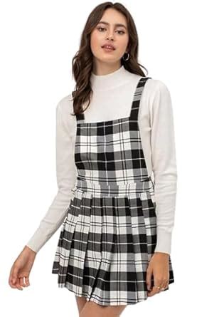 Buy Tandul Dungaree - Multicolor Dungaree, Knee Length Skirt Sleeveless ...