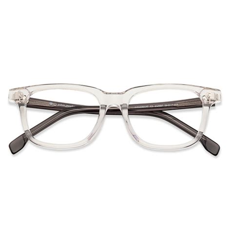 Buy Transparent Black Full Rim Square John Jacobs SG Essentials JJ ...