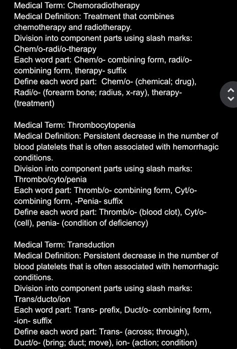 [Solved] This is for a medical terminology class and I'm not sure if ...