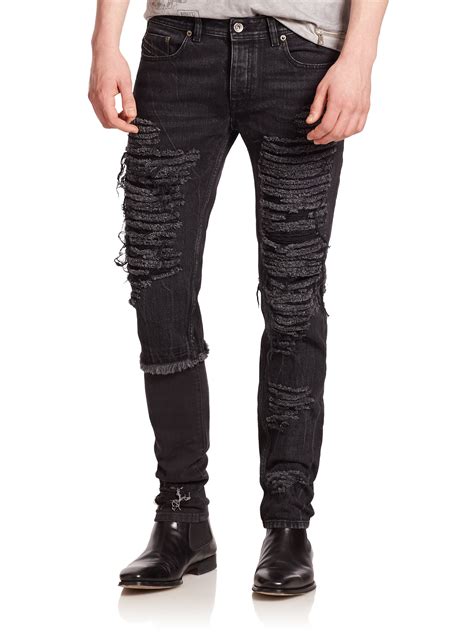 Mens Diesel Distressed Jeans at Hayden Champ blog