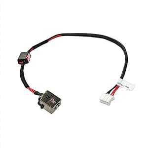 Prospective Laptop DC Power Jack Dock Connector Flex Cable Replacement ...