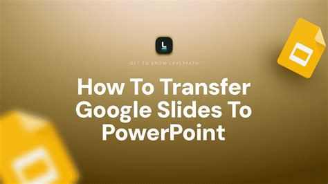 How To Share Google Slides In Presentation Mode