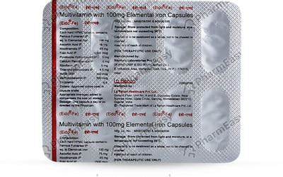 Eido Fe Strip Of 10 Capsules: Uses, Side Effects, Price & Dosage ...